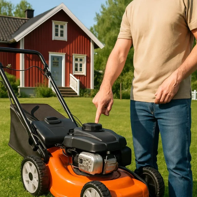 Varför startar inte min gräsklippare?